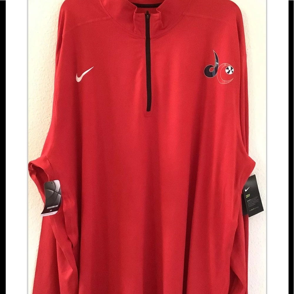 Training men’s top Nike Dri-Fit WNBA 1/4 zip long sleeve 4XL tall